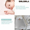 Picture of Owlowla Changing Pad Cover, Soft Minky Dots Changing Table Sheets for Baby Boy and Girl(Black)