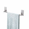 Picture of Songtec Stick Towel Bar 12inch, Adhesive Bath Towel Rack Easy Install, NO Drilling on Walls, Premium SUS304 Stainless Steel - Brushed