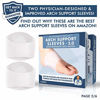 Picture of Dr. Frederick's Original Arch Support Sleeves 2.0 - Doctor Developed Flat Foot Arch Supports - 2 Pieces - Small/Medium