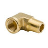 Picture of Legines 90 Degree Brass Street Elbow 3/8" NPT Male x 3/8" NPT Female Forged Pipe Fitting (Pack of 2)