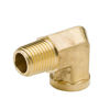 Picture of Legines 90 Degree Brass Street Elbow 3/8" NPT Male x 3/8" NPT Female Forged Pipe Fitting (Pack of 2)