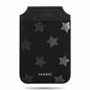 Picture of Vandel Pocket - Designer Stick-On Fabric Phone Wallet for Women, Cute Stars Credit Card Holder for Back of Phone iPhone Case, Stretchy Fabric Sleeve for iPhones, Androids, for Women