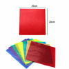 Picture of 16 Pack Colored Overlays Transparency Color Film Plastic Sheets Correction Gel Light Filter Sheet,20 by 20cm,8 Assorted Colors