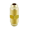 Picture of Vis Brass SAE 45 Degress Flared Tube Fitting Union 3/8" Male Flare x 3/8" Male Flare (Pack of 5)