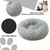 Picture of ZEJEUER Soft Washable Comfortable Pet Bed Round Nest Sleeping Sofa for Cats and Dogs GS010 (Diameter:19 inches (50cm), Light Grey)