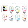 Picture of BT21 Camera Lens Protector Compatible with iPhone 12 mini 5.4-inch, HD Clear Tempered Glass Back Camera Protector, Case Friendly, Ultra-Thin, Easy Installation (iPhone 12 mini, COOKY)