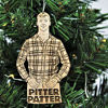 Picture of Wayne Christmas Ornament | Pitter Patter Let's Get At 'Er Rear-View Mirror Hanger