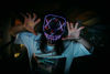 Picture of heytech Halloween Scary Mask Cosplay Led Costume Mask EL Wire Light up for Halloween Festival Party