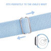 Picture of Nylon Gizmo Watch Band Replacement for Kids Boys Girls, Adjustable Braided Elastic Sport Loop Watch Bands Compatible with Verizon Gizmo Watch 2 / Gizmo Watch 1 Band