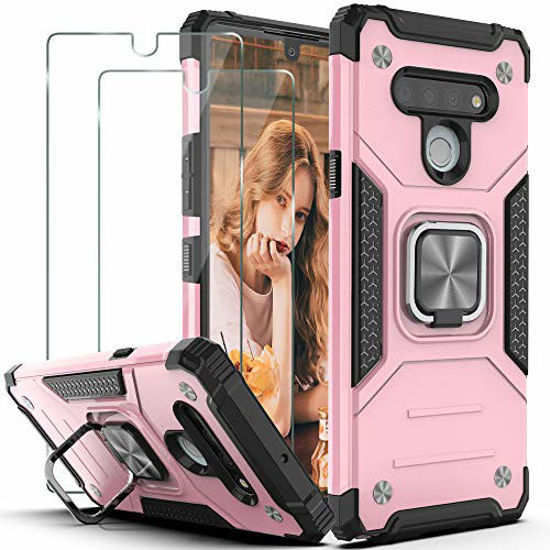 GetUSCart YmhxcY case for LG Stylo 6 Case with Tempered Glass