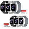 Picture of WAAILU 3 Pack Compatible for Apple Watch Band 38mm 40mm 42mm 44mm, Sport Watch Band for Women and Men, Soft Nylon Sport Loop for iWatch Series 5/4/3/2/1