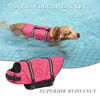 Picture of Doglay Dog Life Jacket with Reflective Stripes, Adjustable Dog Lifesaver Pet Life Preserver with High Buoyancy Swimsuit for Small Medium and Large Dogs