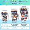 Picture of Iced Coffee Sleeve Insulator Sleeves for Cold Drinks Beverages, 3 Pack Reusable Neoprene Cup Sleeve with Handle for 16-32oz Coffee cups (Butterfly)