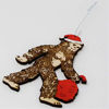 Picture of Santasquatch Christmas Ornament | Hand Made Bigfoot Santa Sasquatch Holiday Gift