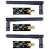 Picture of kuman 3 pcs nRF24L01+PA+LNA Antenna Wireless Transceiver RF Transceiver Module for Arduino KY67