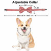 Picture of BANMODER Dog Bow Ties,10pcs Adjustable Cat Bowtie Collar,Bow Tie Dog Collar for Small Mediun Large Dogs and Adult Cats