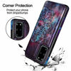 Picture of HianDier Wallet Case for Galaxy S20 Plus Slim Protective Case with Credit Card Slot Holder Flip Folio Soft PU Leather Magnetic Closure Cover for Samsung Galaxy S20+ Plus 6.7 Inch, Mandala