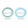 Picture of 18 Pcs Spiral Hair Ties, Plastic Hair Ties Spiral No Crease and Colorful Phone Cord Hair Tie, Traceless Spiral Hair Ties for Women and Girls