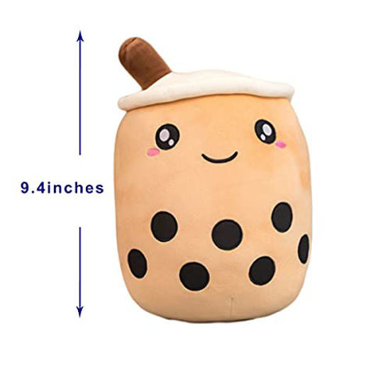 Picture of Boba Plush-Boba Plush Milk Tea Toy, Boba Plush Animal Hugging Soft and Comfortable Pillow Toy, Birthday Gift for Home, Office - Adult, Girl, Child, Boba Lover