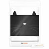 Picture of kwmobile Monitor Cover Compatible with Apple iMac 27" / iMac Pro 27" - Dust Monitor Case Screen Display Protector - Meow Meow White/Black