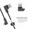 Picture of iPhone Charger Cable, Probably The World's Most Durable Cable, MFi Certified 3 Pack Compatible with iPhone Charger 12/11/Pro/Xs/XS Max/XR/X/8/8 Plus/7 Plus/7/6 Plus/6/5S/5/iPad (Black Gray, 6FT)