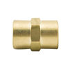 Picture of Legines Brass 1/2" NPT Female × 1/2" NPT Female Coupling Coupler Hex Head Pipe Fitting 1200psi (Pack of 2)