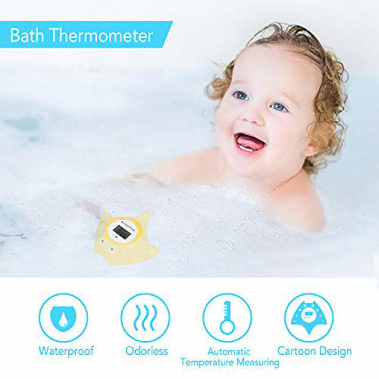 Thermometer shops baby tub