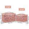 Picture of Travel Makeup Bag Large Cosmetic Bag Make up Case Organizer for Women and Girls (Large,Leopard)