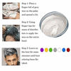 Picture of White Hair Color Wax, Natural Hairstyle Wax 4.23 oz, Temporary Hairstyle Cream for Party, Cosplay, Halloween, Daily use, Date, Clubbing (White)