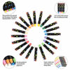 Picture of Healthy Chalkboard Dustless Non-Toxic Chalk Washable Waxy Pastel Chalks for Kids 20PCS Crayon Set Colored Art Paint on Blackboard, Playground and Room (10 Colors)