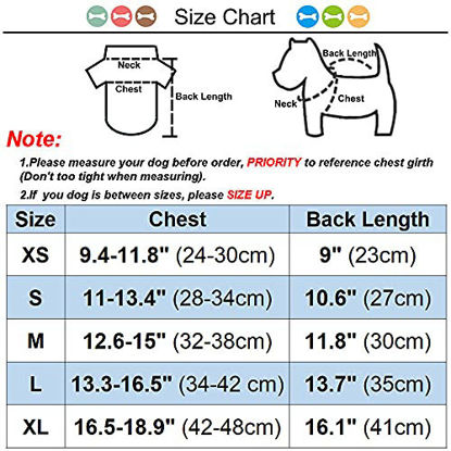 Picture of Strangefly Dog Denim Jumpsuit Puppy Jeans Overalls Clothes Costumes, Vintage 4 Legs Pet Pants Apparel, Blue Jacket Shirts for Small Medium Large Boy Girl Doggy Dogs and Cats Kitty Kitten (M, Blue)