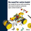 Picture of 3 Bees & Me STEM Car Building Erector Toy Kit | Educational Metal Project for Boys and Girls Aged 8-11 Years Old (Ages 6-7 with Help) Beginner Gift Set for STEM Learning and Junior Engineers