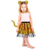 Picture of 4 Pieces Tiger Costume Set Includes Ears Headband Bow Tie Tutu Skirt Animal Fancy Costume Kit for Kids Dress Up Cosplay Halloween Party Accessories