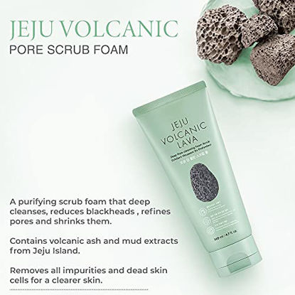 Picture of THE FACE SHOP Jeju Volcanic Lava Deep Pore-Cleansing Foam