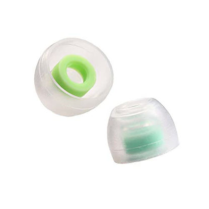 Picture of New SpinFit CP360 for True Wireless Earbuds - M/S - Patented Silicone Eartips for Replacement, Fits WF-1000 XM4, Beats Studio Buds, and More (2 Pairs) (for Nozzle Diameter from 4-5.5mm)