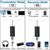 Picture of Bluetooth 5.0 Transmitter Receiver 3-in-1, Isobel Wireless 3.5mm Audio Adapter for TV PC Headphones Home Sounds System Car/CD-Like Voice Enjoyment