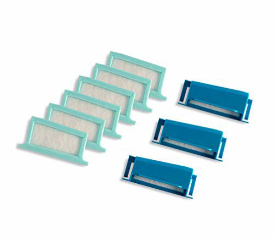 Picture of Filters for CPAP Dreamstation by Snugell | Includes 3 Reusable and 6 Disposables (3+6 Pack) - Universal Replacement Filters for CPAP DreamStation Machine