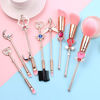 Picture of Sailor Moon Makeup Brushes, Anime Pink Metal Magic Wand Handle Makeup Brushes Professional, Eye/Face/Lip Makeup Brushes Tool Sets & Kits Cosplay, Valentine/Halloween/Christmas Gifts