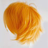 Picture of S-noilite Cosplay Wig Short Unisex Anime Wig Fluffy Hair Wig Japanese Anime Wig Comic Hairstyles With Layered Bang For Halloween Cosplay Party Costume Full Synthetic Wigs (Light Orange)