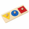 Picture of Adena Montessori Colorful Montessori Multiple Shape Puzzles - Learning Material Sensorial Toy for Babies