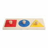 Picture of Adena Montessori Colorful Montessori Multiple Shape Puzzles - Learning Material Sensorial Toy for Babies