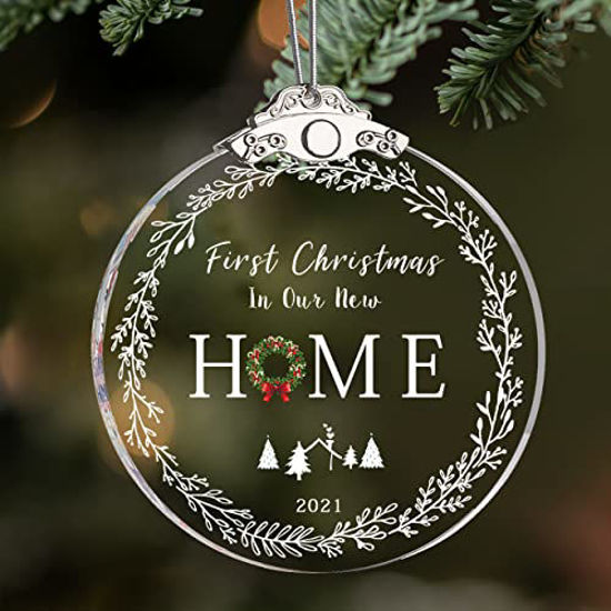 First christmas ornaments clearance wedding