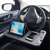 Picture of MINI-FACTORY Car Steering Wheel Tray Desk Eating Table for Food Drink Notebook Laptop - Black