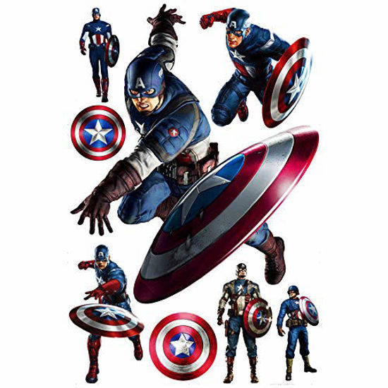 Sticker mural Avengers - Sticker mural 3D Avengers - Sticker mural