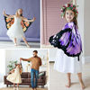 Picture of Kids Butterfly-Wings for Girls Dress Up Costume with Headband-Mask Halloween Party Favors (purple)