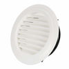 Picture of Hon&Guan 8'' Air Vent Louver Air Grill Cover for Bathroom Office Home (ø200mm)