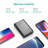 Picture of Portable Charger RAVPower 10000mAh Power Bank Ultra-Compact Battery Pack with 3.4A Output Dual iSmart 2.0 USB Ports Portable Battery Charger Compatible with Iphone iPad and More