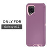 Picture of Szfirstey for Galaxy A12 Case Drop Protection Full Body Rugged Shockproof/Dust Proof 3-Layer Military Protective Tough Durable Phone Cover Heavy Duty for Samsung Galaxy A12 (Purple Red/Light Pink)