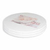 Picture of Cake Drums Round 12 Inches - (White, 3-Pack) - Sturdy 1/2 Inch Thick - Fully Wrapped Edges