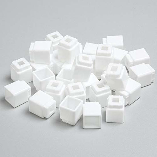 Picture of Didax Educational Resources Unifix Cubes, White, Set of 100